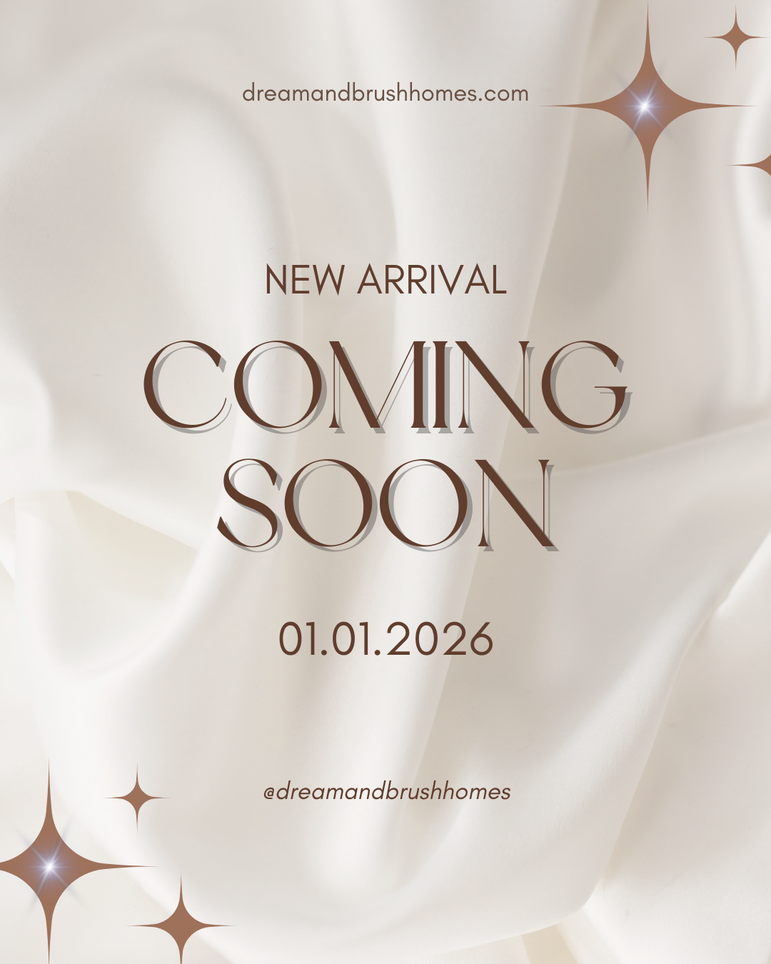 Beige And Brown Elegant Coming Soon Instagram Post